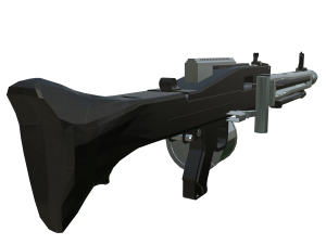 Low-Poly Light Machine MG Modelo 3D