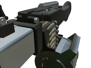 Low-Poly Light Machine MG Modelo 3D
