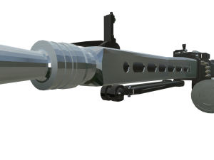 Low-Poly Light Machine MG Modelo 3D