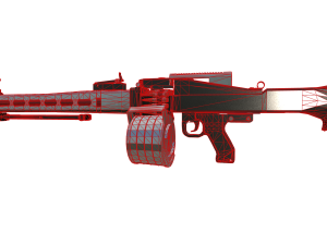 Low-Poly Light Machine MG Modelo 3D