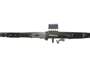 Low-Poly Light Machine MG Modelo 3D