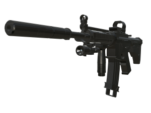 Low Poly Fully Equipped M4 3D Model