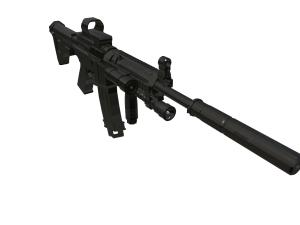 Low Poly Fully Equipped M4 3D Model