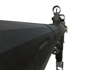 Low Poly Fully Equipped M4 3D Model