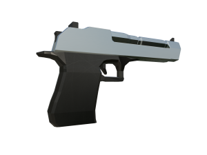 Low Poly Desert Eagle Mastery A High-Resolution 3D Model
