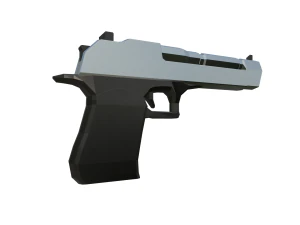Low Poly Desert Eagle Mastery A High-Resolution 3D Model