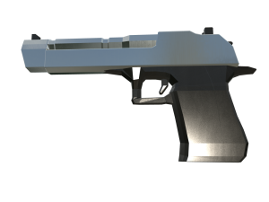 Low Poly Desert Eagle Mastery A High-Resolution 3D Model
