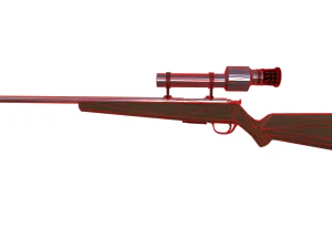 Elite Precision Detailed of the USMC M40A1 Sniper Rifle 3D Model