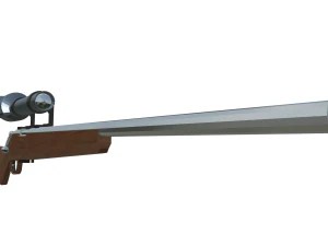 Elite Precision Detailed of the USMC M40A1 Sniper Rifle 3D Model