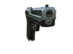 Tactical Precision Elite Modern Semi-Automatic Pistol 3Dモデル