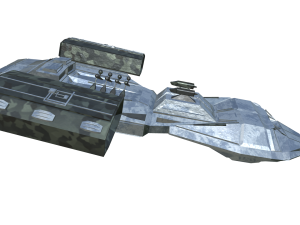 The Intergalactic Voyager A Model of Advanced Space Exploration Modello 3D