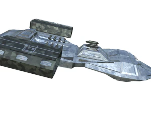 The Intergalactic Voyager A Model of Advanced Space Exploration 3D Model