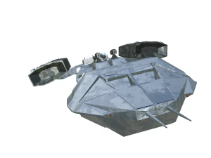 The Intergalactic Voyager A Model of Advanced Space Exploration 3D Model