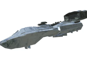 The Intergalactic Voyager A Model of Advanced Space Exploration 3D Model