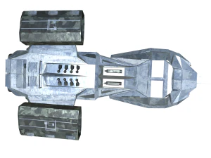 The Intergalactic Voyager A Model of Advanced Space Exploration 3D Model