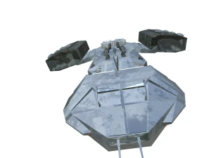 The Intergalactic Voyager A Model of Advanced Space Exploration 3D Model