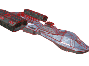 The Intergalactic Voyager A Model of Advanced Space Exploration Modello 3D