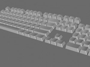 OEM keycaps modal 3D-printmodel