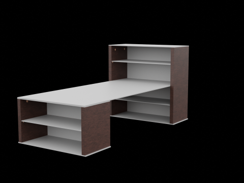 Desk 3D Model