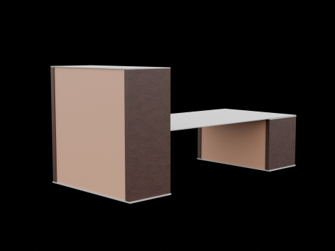 Desk 3D Model