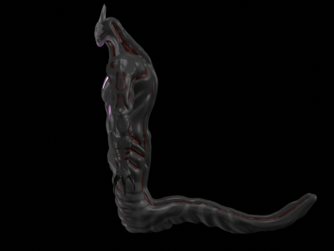 Snake like monster 3D 模型