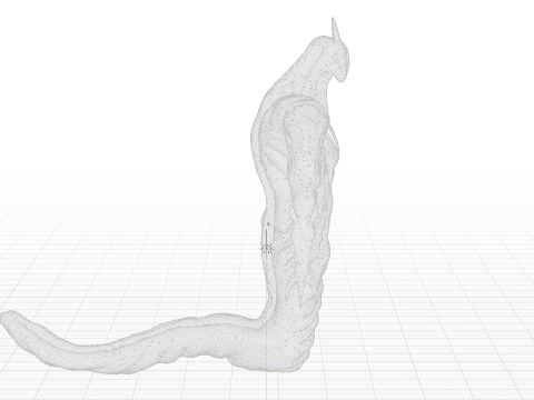 Snake like monster 3D 模型