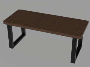 Modern Table 3D Model