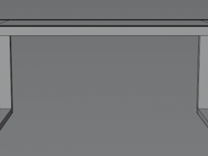 Modern Table 3D Model