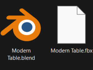 Modern Table 3D Model