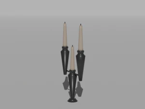 Candle 3D Model