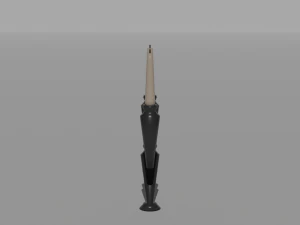 Candle 3D Model