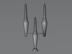 Candle 3D Model