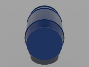 Plastic Barrel Modello 3D
