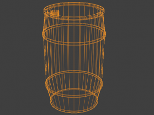 Plastic Barrel Modello 3D