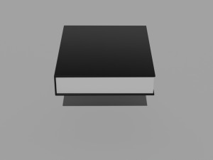 Basic Book 3D Model