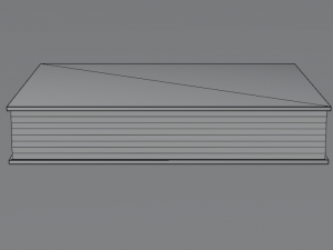 Basic Book 3D 模型