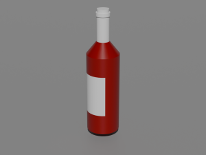 Basic Bottle 3D Модель