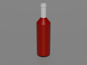 Basic Bottle 3D Модель