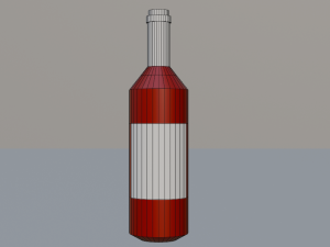 Basic Bottle 3D Модель
