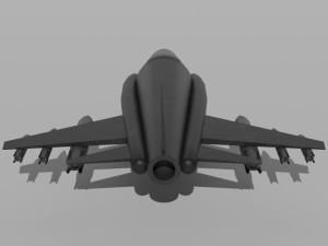 Aircraft - Low Poly 3D Model