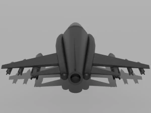 Aircraft - Low Poly 3D Model