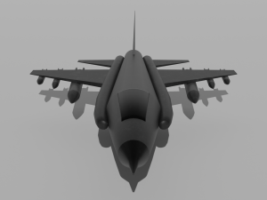 Aircraft - Low Poly 3D Model