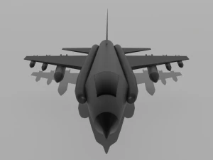Aircraft - Low Poly 3D Model