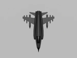 Aircraft - Low Poly 3D Model