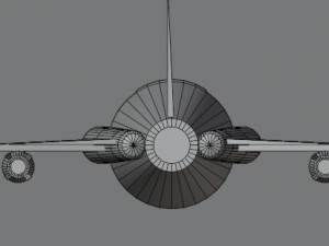 Aircraft - Low Poly 3D Model