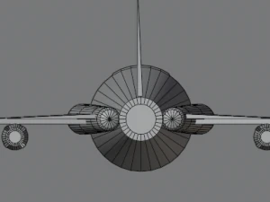Aircraft - Low Poly 3D Model
