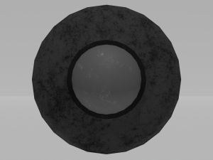 UFO - Low Poly 3D 모델