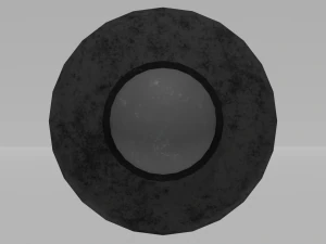 UFO - Low Poly 3D Model