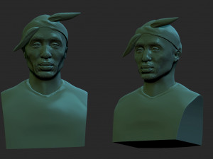 2 pac 3D Print Model