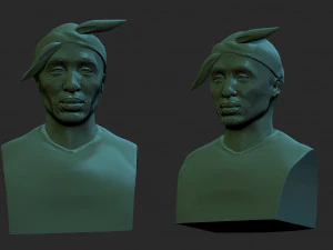 2 pac 3D Print Model